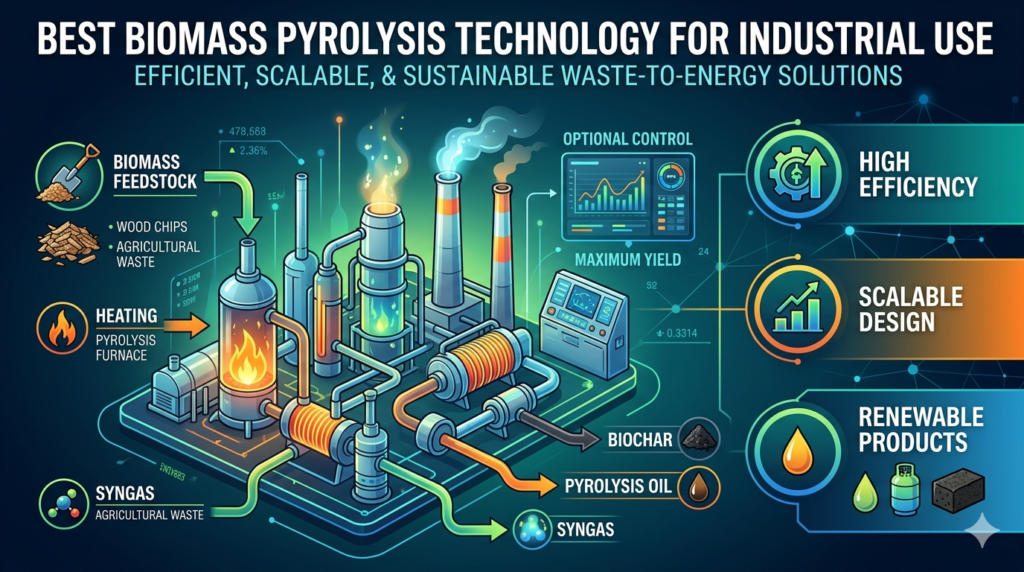 best biomass pyrolysis technology